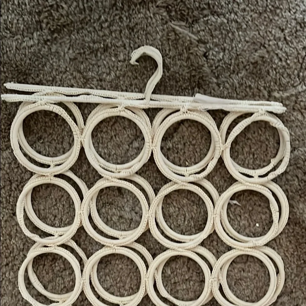 IKEA Cream Hanging Scarf Organizer